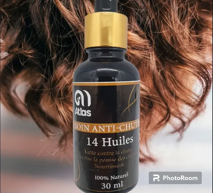 Natural hair loss prevention oil