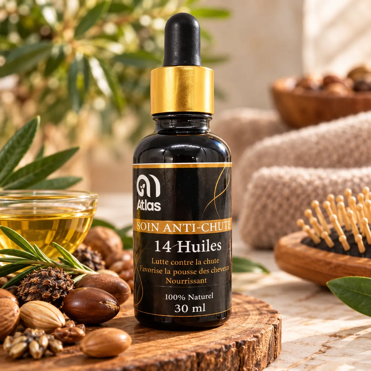 Hair fall care oil
