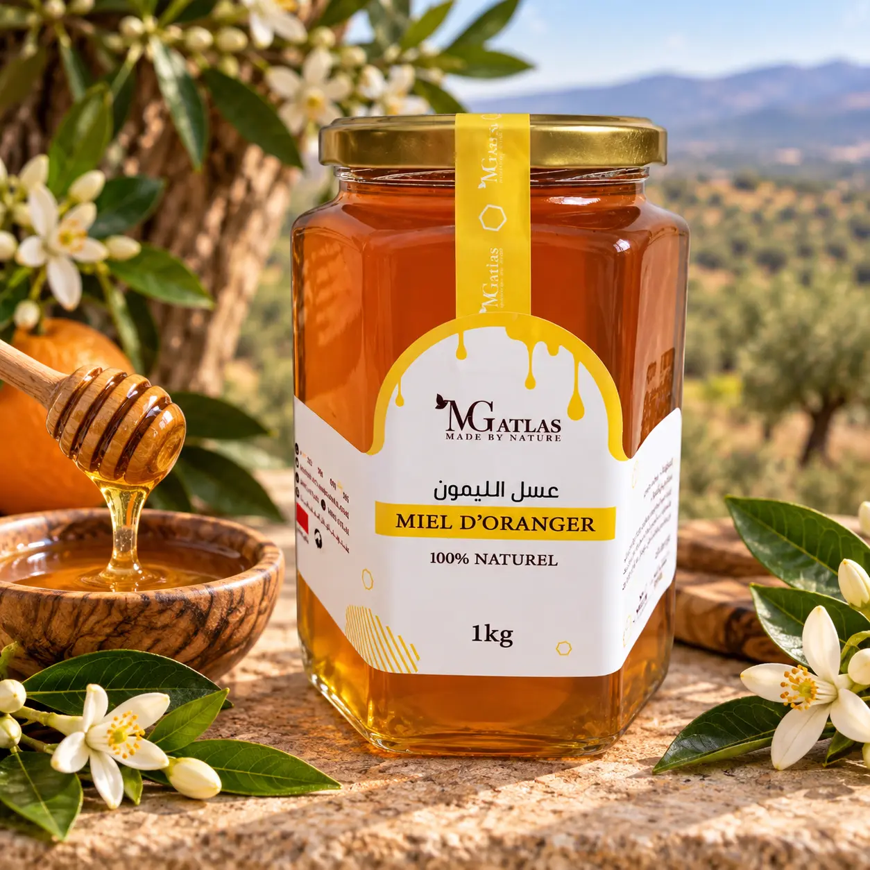 Free lemon blossom honey